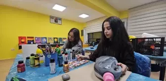 Üstün yetenekli öğrenciler için atıklar çöp değil sanat malzemesi