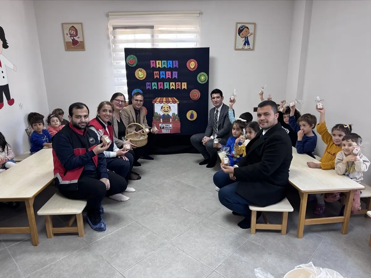 Akseki Kurabiyesi minik öğrencilere tanıtıldı