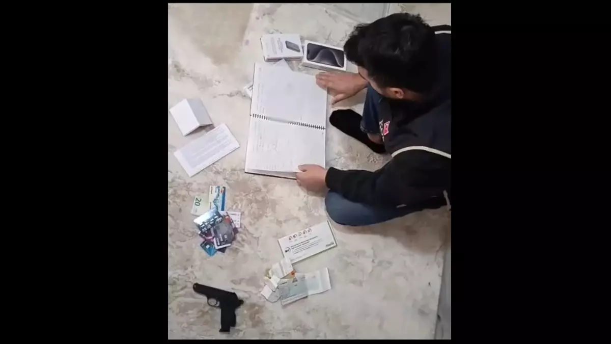 Antalya'da tefecilik ve dolandırıcılık operasyonda yakalanan 22 şüpheliden 3'ü tutuklandı