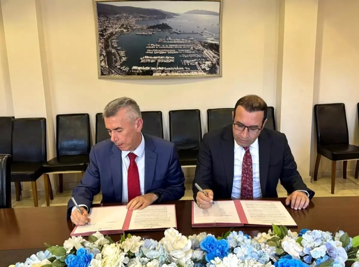 Bodrumda hükümlüler için kamuya yararlı iş protokolü imzalandı