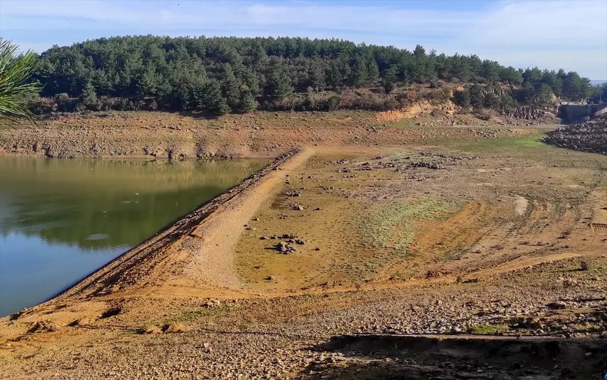 Edirne'de Kadıköy Barajı'ndaki su seviyesi 'ölü hacme' düştü, Keşan'a su alımı durduruldu