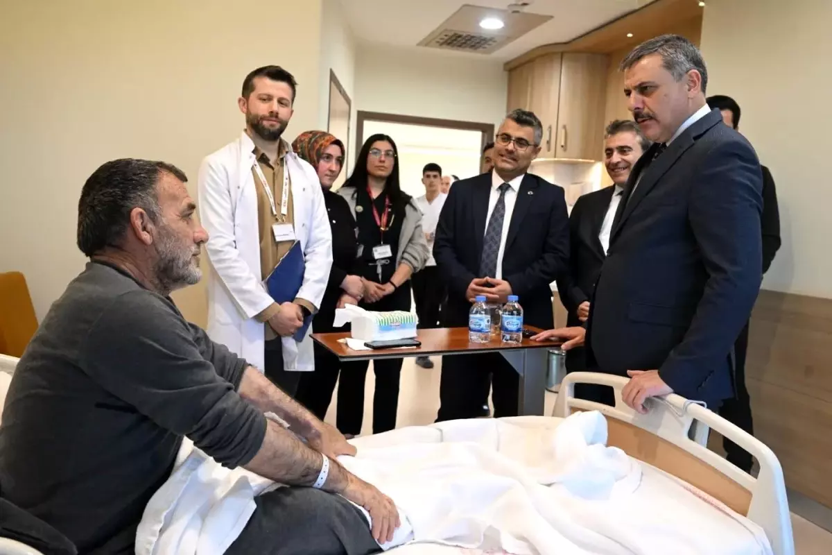 Hastalara moral ziyareti