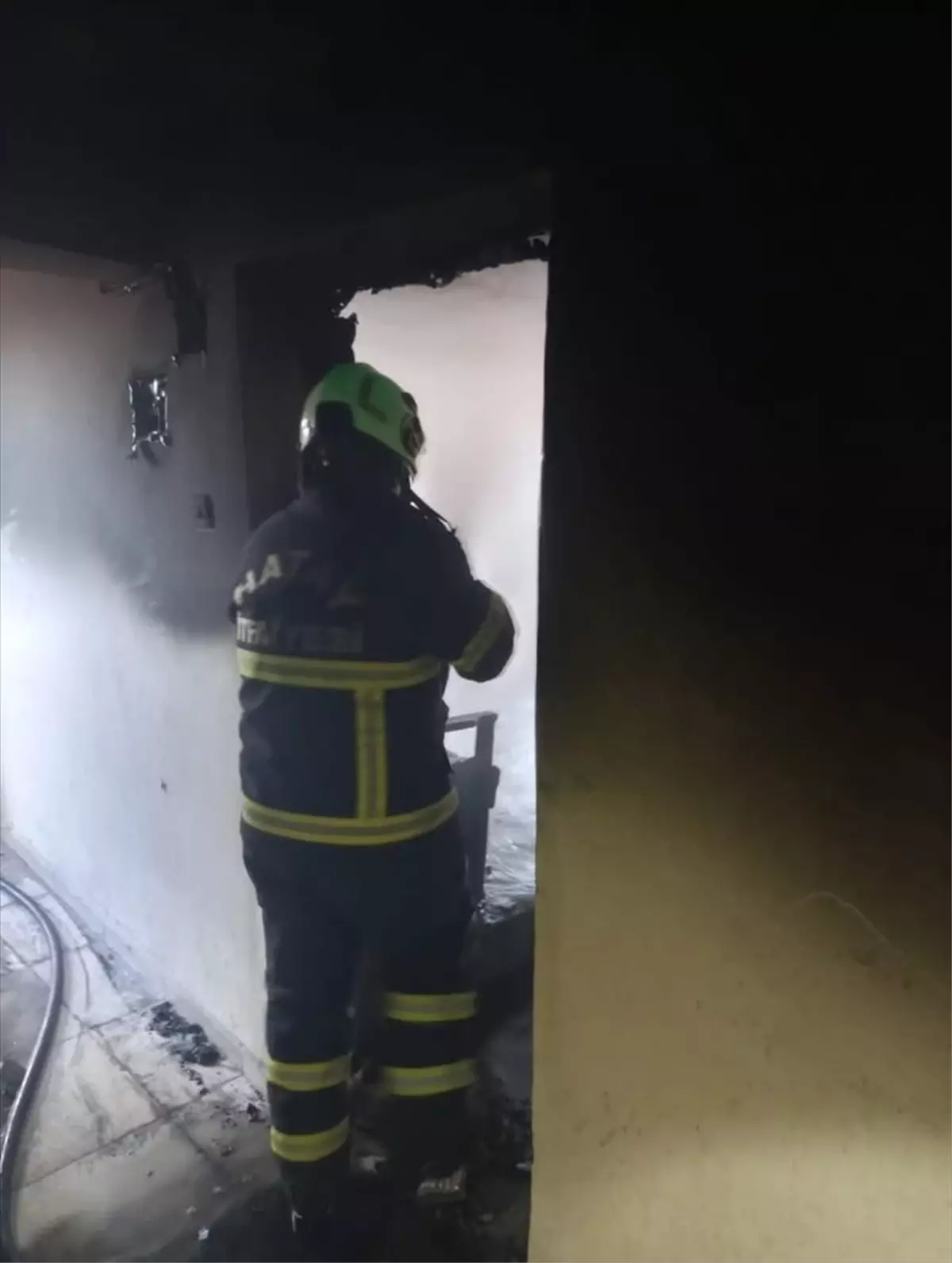 Hatay'da evde çıkan yangın söndürüldü