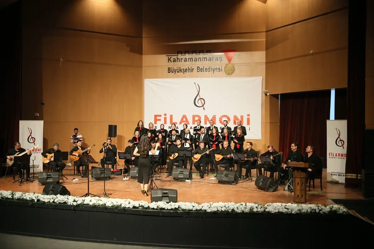 Kahramanmaraş'ta 'Türk Halk Müziği' konseri düzenlendi