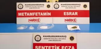 Kahramanmaraş'ta uyuşturucu operasyonunda yakalanan şüpheli tutuklandı