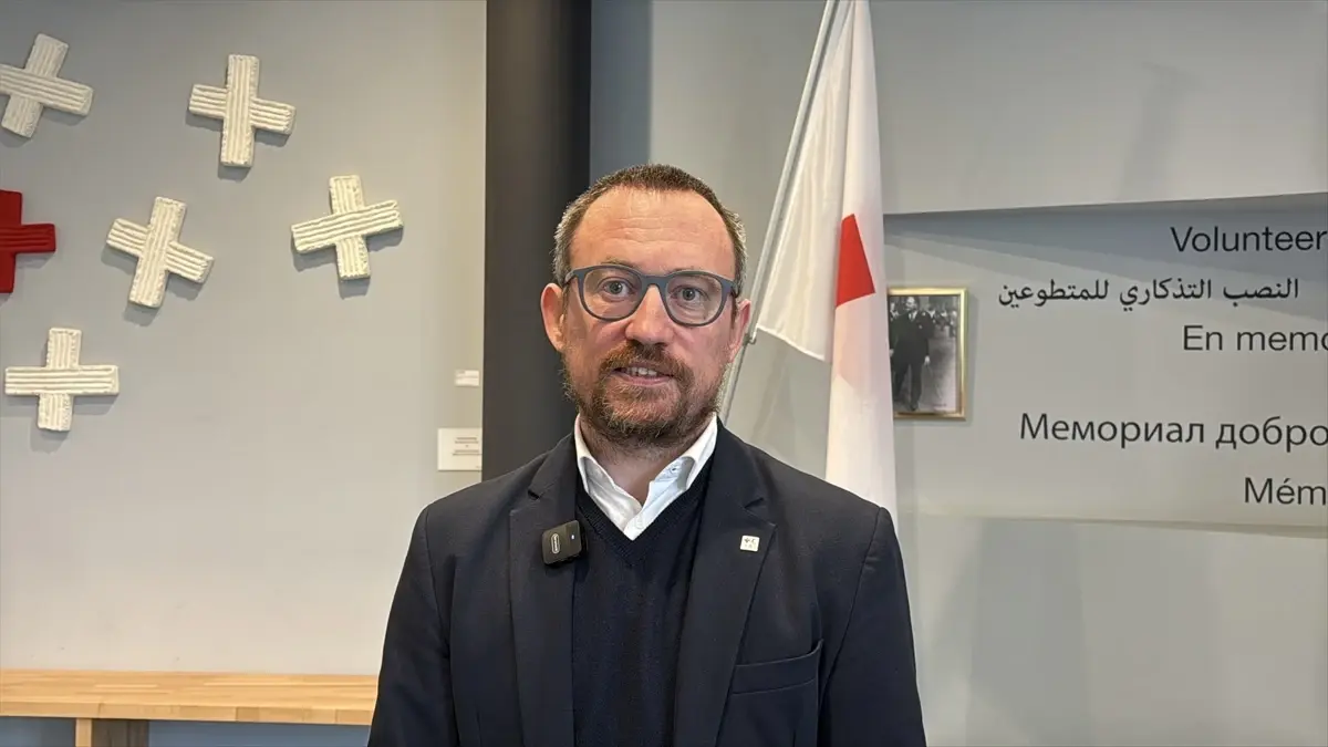 Kızılhaç yetkilisi, Gazze'deki soğuk hava ve insani yardım ihtiyacına dikkati çekti