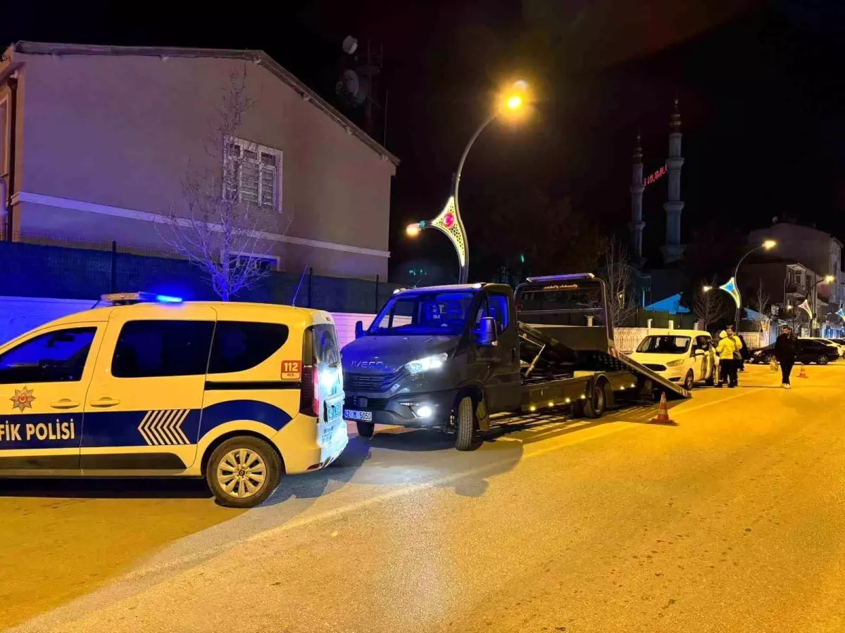 Kulu'da trafik denetimleri