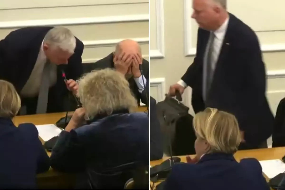 Milletvekili 'Hoşça kalın geri zekalılar' diyerek komisyonu terk etti