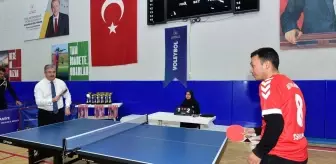 Osmaniye'de Özel Gereksinimli Bireyler Masa Tenisi Turnuvası düzenlendi