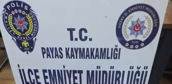 Payas'ta uyuşturucu ele geçirilen araçtaki 3 kişi gözaltına alındı