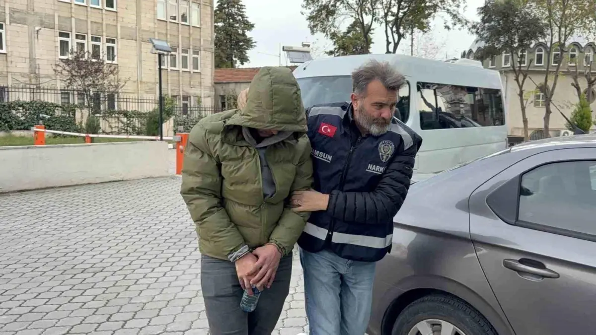 Samsun'da uyuşturucu operasyonu: 1 tutuklama
