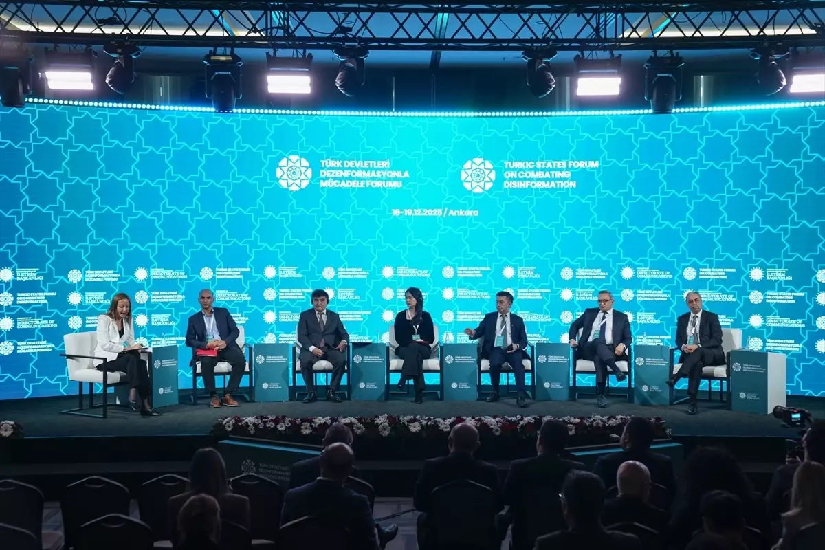 Türk Devletleri Dezenformasyonla Mücadele Forumu'nda medyanın gelecek inşasındaki rolü vurgulandı