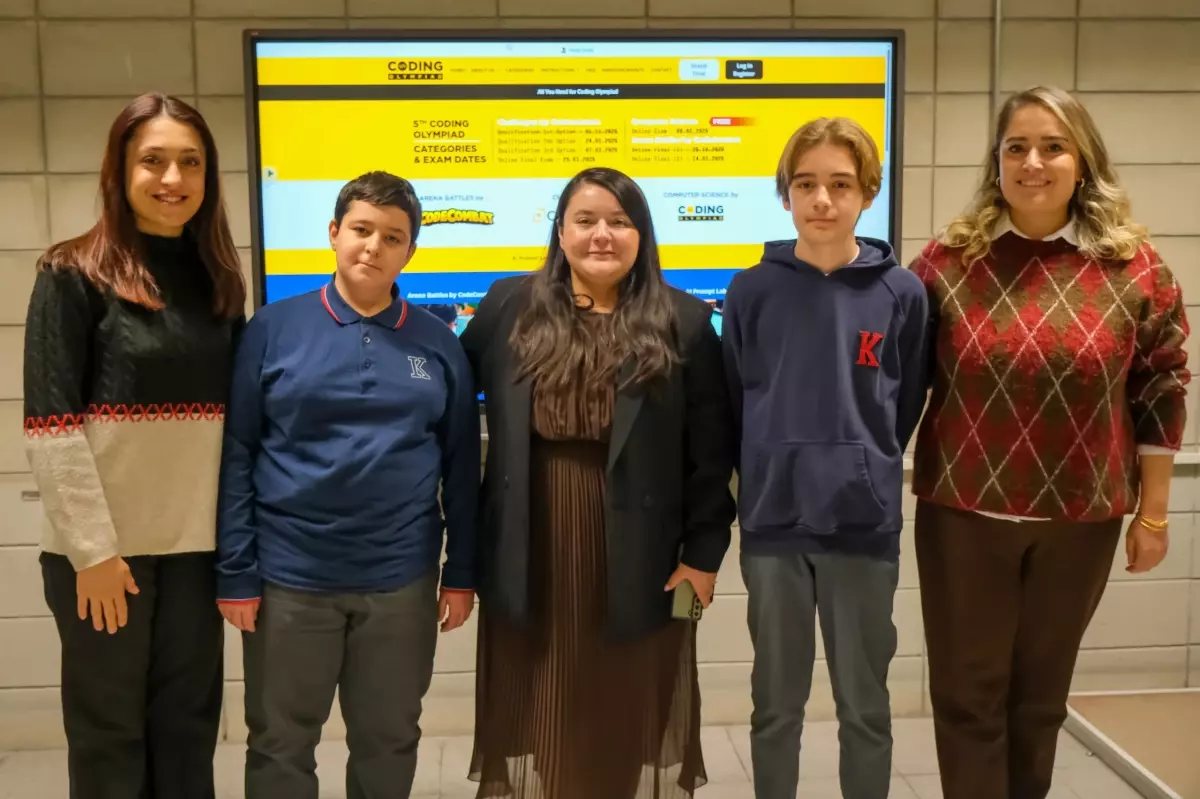 Uluslararası Kodlama Olimpiyatları'nda ilk 10'da iki Türk öğrenci yer aldı