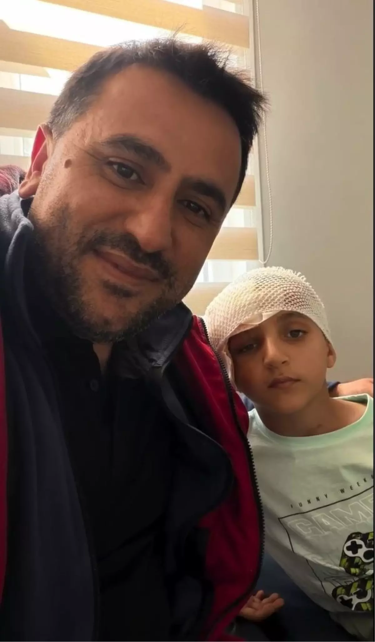 Suriyeli çocuk Amir Alcedduh, hastanede okulunu özledi