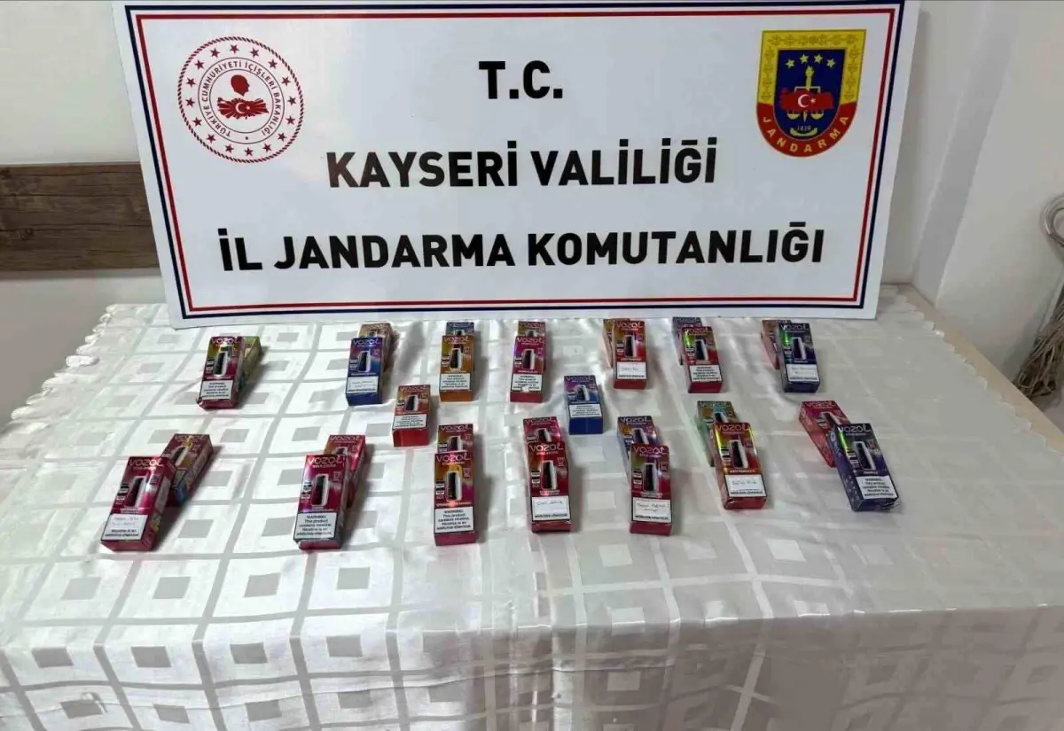 Yol kontrolünde 930 paket kaçak sigara ele geçirildi