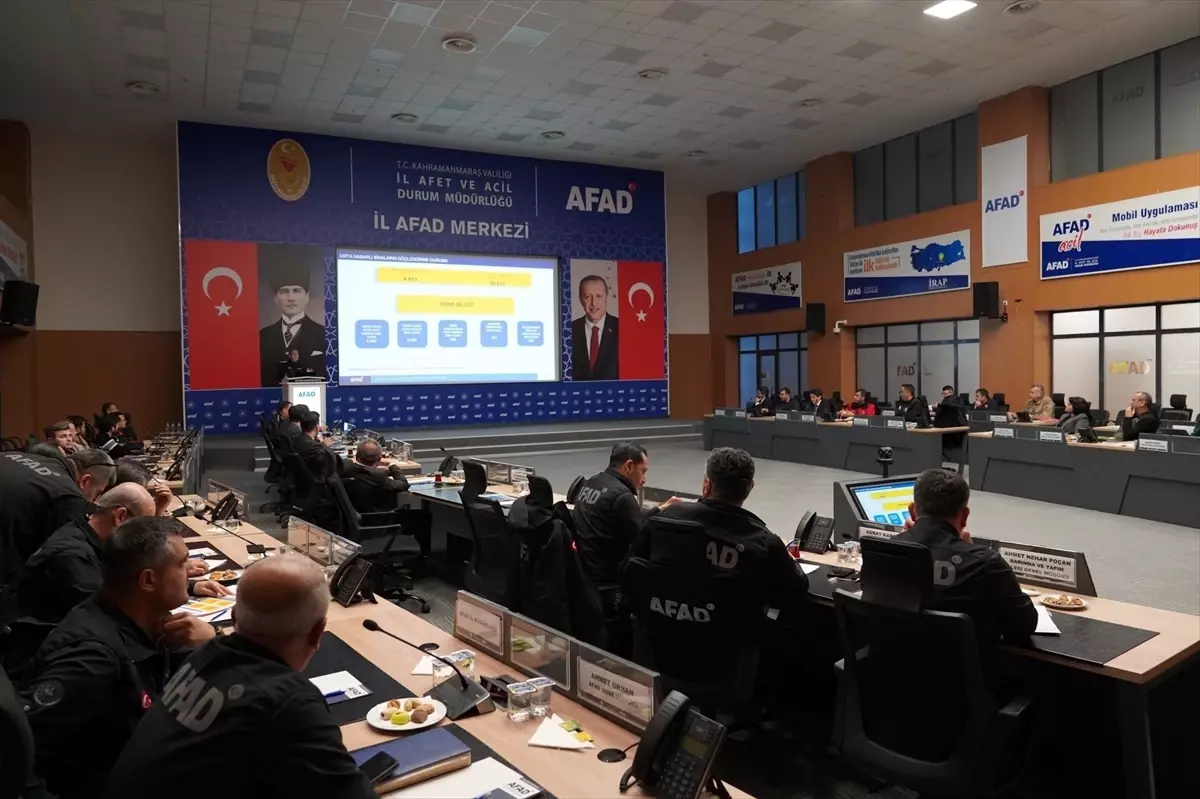 AFAD Başkanı Pehlivan, Kahramanmaraş'ta incelemelerde bulundu