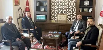 AK Parti Beypazarı İlçe Başkanı Etili'den İl Müftü Yardımcısı Arcaklıoğlu'na ziyaret