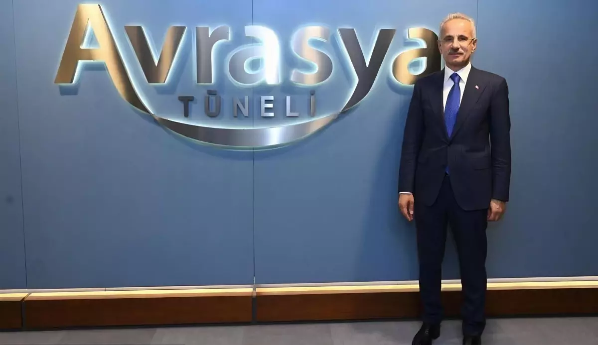 Bakan Uraloğlu: Avrasya Tüneli, 9 yılda 2,6 milyar dolar katkı sağladı