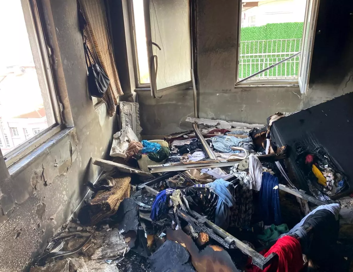 Bursa'da korkutan yangın