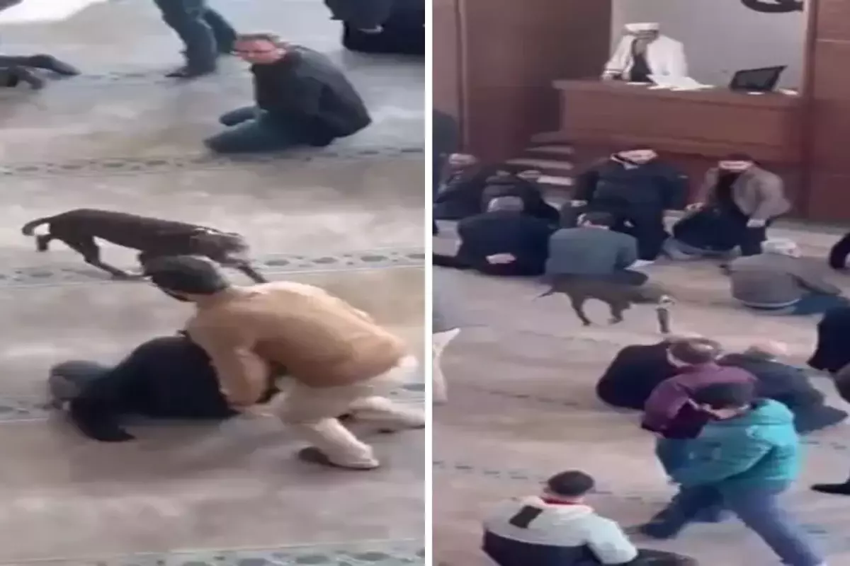 Cami cemaatine korku dolu anlar yaşatan olay için harekete geçildi