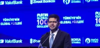 Cumhurbaşkanlığı Yatırım ve Finans Ofisi Başkanı Dağlıoğlu, 'Platin Global 100 Ödülleri' etkinliğinde konuştu Açıklaması