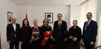 Hayırsever Tacir ailesinden İl Sağlık Müdürü Erşan'a ziyaret