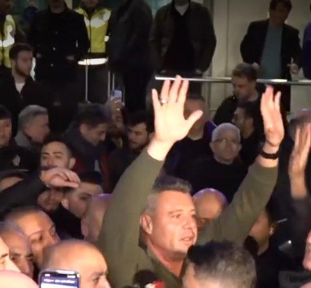 The plane carrying Saadettin Saran, who was summoned for a statement, has landed in Turkey