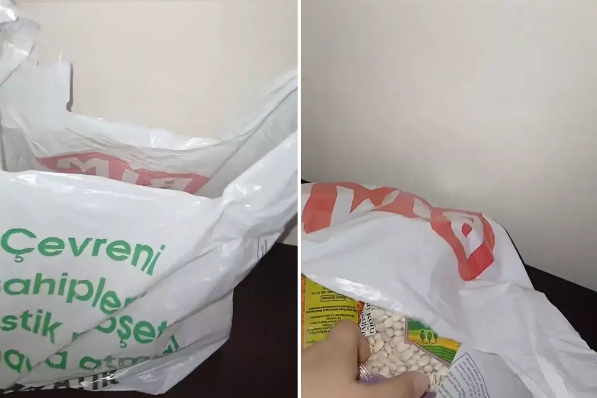 Kocasının marketten aldıklarını görünce çemkiren kadına büyük tepki var