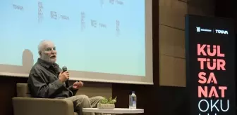 Sanatçı Bahadır Yenişehirlioğlu ve Hasan Kaçan, TÜGVA'da gençlerle bir araya geldi