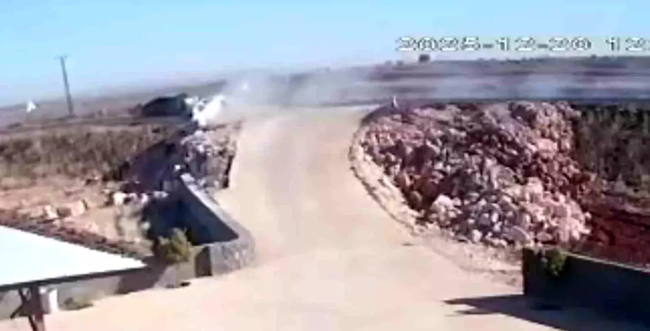 Şanlıurfa'da 5 kişinin yaralandığı kaza anı kamerada