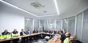 Vali Çiçek ve Başkan Büyükkılıç, Trafik Koordinasyon Toplantısına katıldı