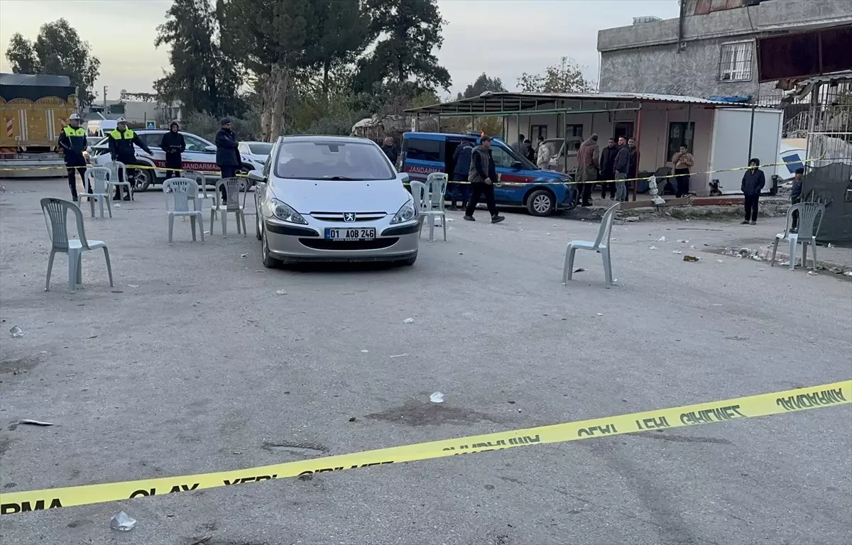 Adana'da çıkan silahlı kavgada 1 kişi öldü, 1 kişi yaralandı