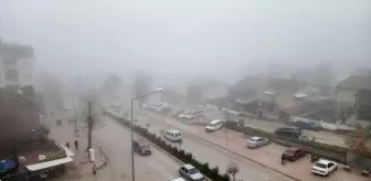 Amasya'da sis etkili oluyor