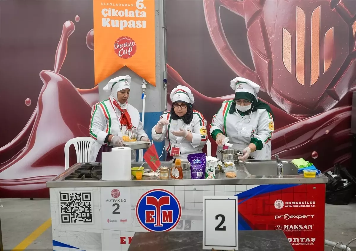 İstanbul'da 6. Uluslararası Çikolata Kupası etkinliği gerçekleştirildi