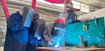 Kaynakçılığı öğrenen yükümlüler meslek sahibi oldu