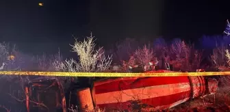 Malatya'da devrilen beton mikserinin sürücüsü hayatını kaybetti