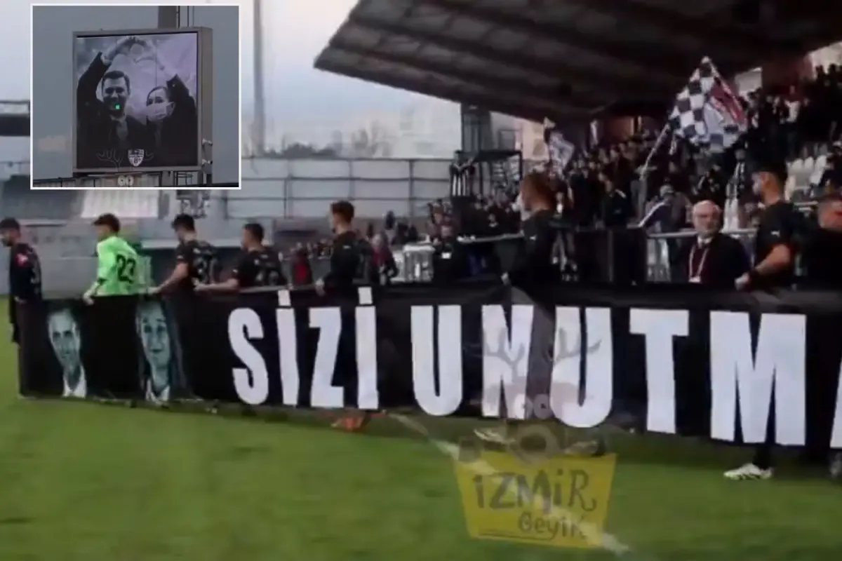 Manisaspor, Gülşah Durbay ve Ferdi Zeyrek'i unutmadı