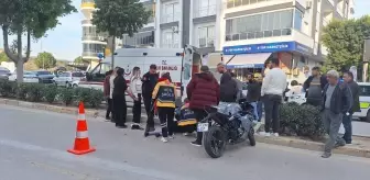 Mersin'de motosikletin yayalara çarptığı kazada 3 kişi yaralandı