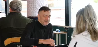 Samsun'da modern tavla şampiyonası devam ediyor