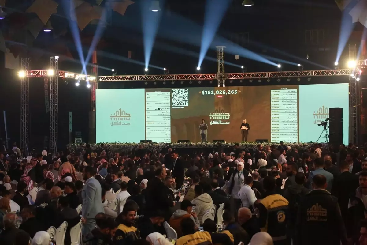 Suriye'nin Halep ilinin yeniden imarı için 426 milyon dolar bağış toplandı