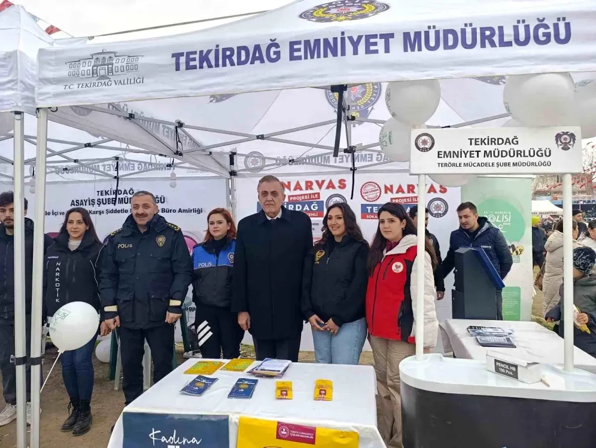 Tekirdağ'da festival alanında 500 polis görev aldı