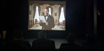 Tekirdağ'da 'vatan şairi' Namık Kemal için hazırlanan belgeselin gösterimi yapıldı