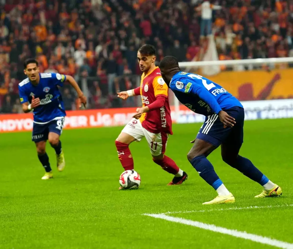 Trendyol Süper Lig: Galatasaray: 1 Kasımpaşa: 0 (Maç devam ediyor)