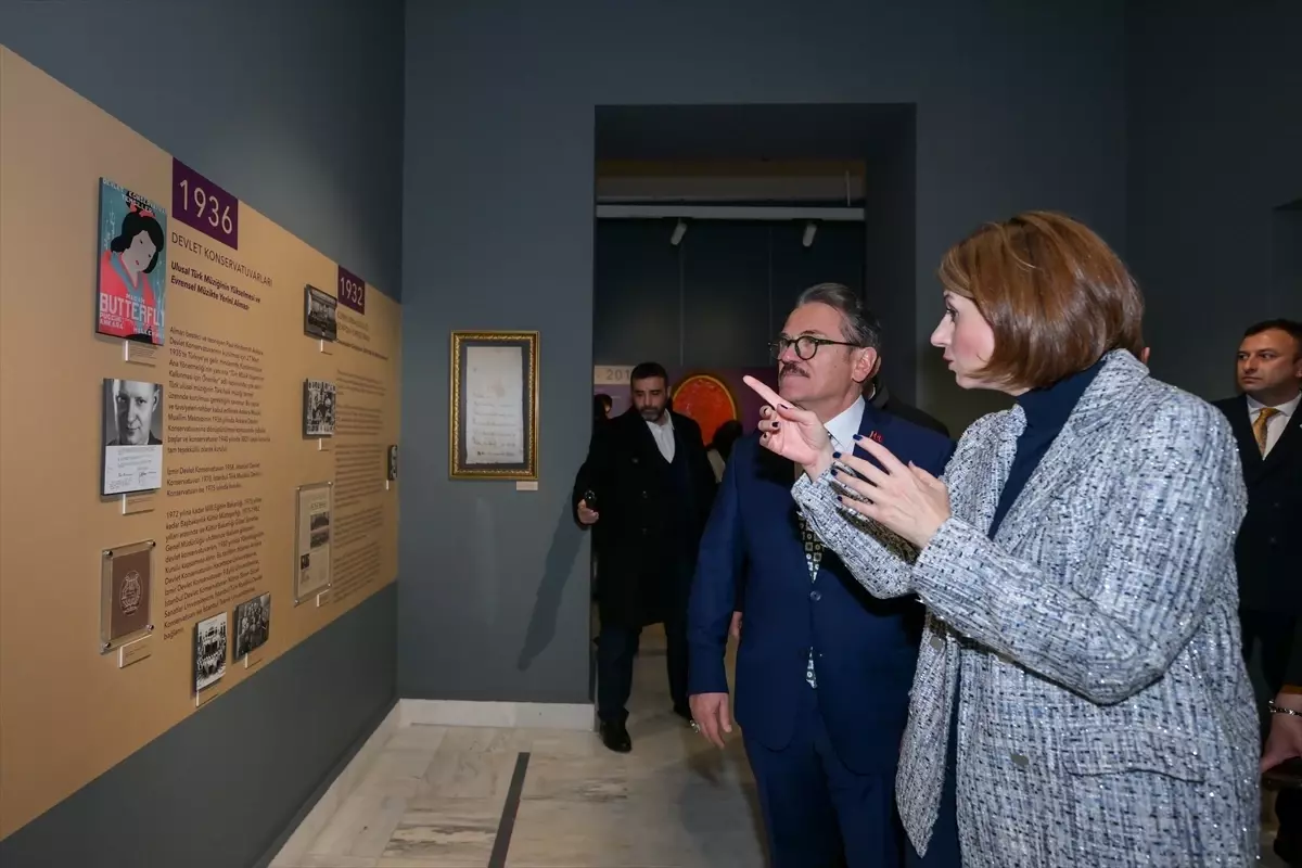 Başkentte, Güzel Sanatlar Genel Müdürlüğünün 90. yılına özel sergi ve konser düzenlendi