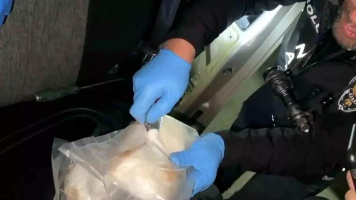 Bolu'da uyuşturucu operasyonu