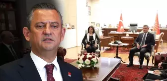CHP-DEM Parti görüşmesi sonrası Özgür Özel'den Leyla Zana açıklaması