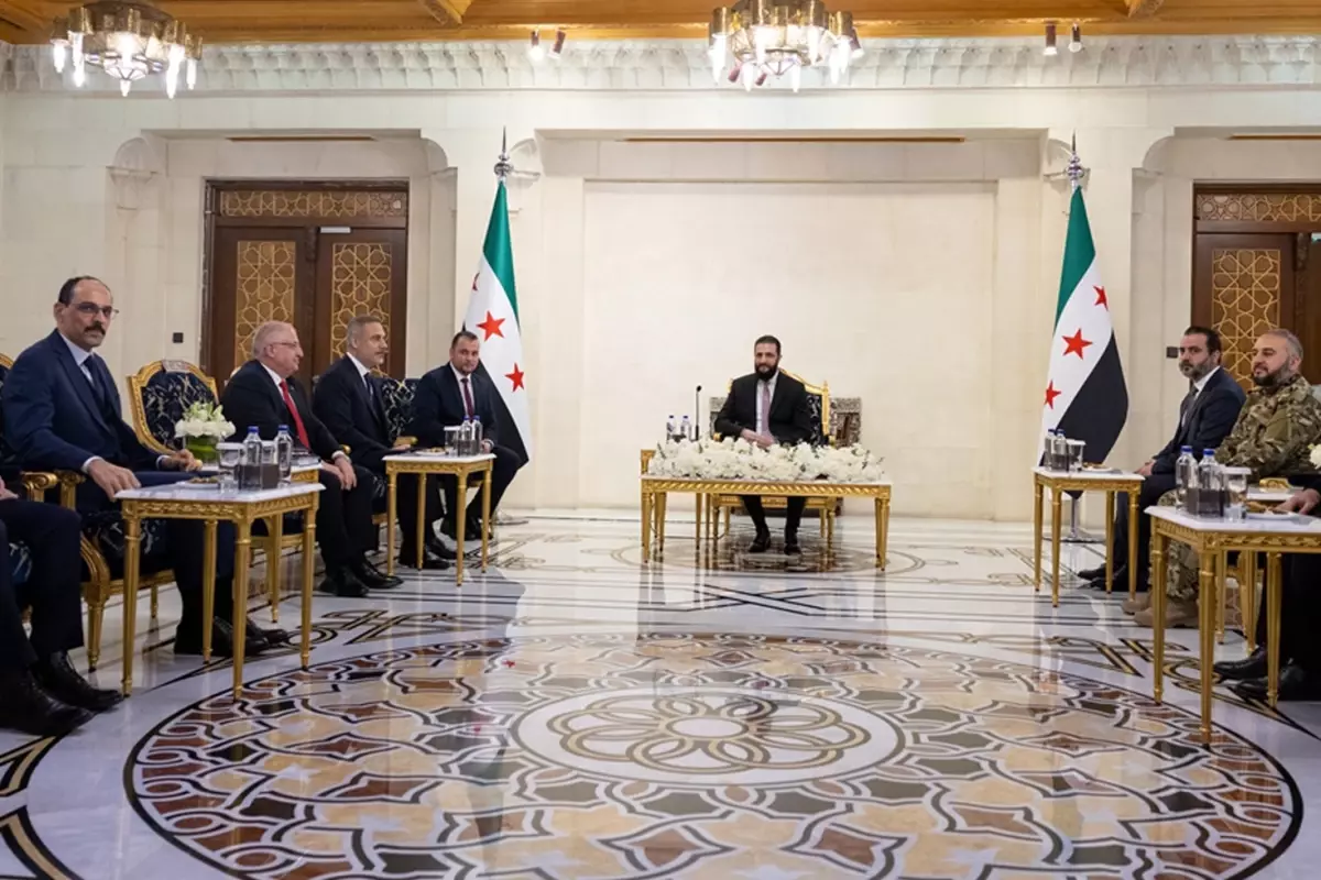 Fidan, Güler ve Kalın'dan Suriye'ye kritik ziyaret! Masadaki ana konu çok kritik