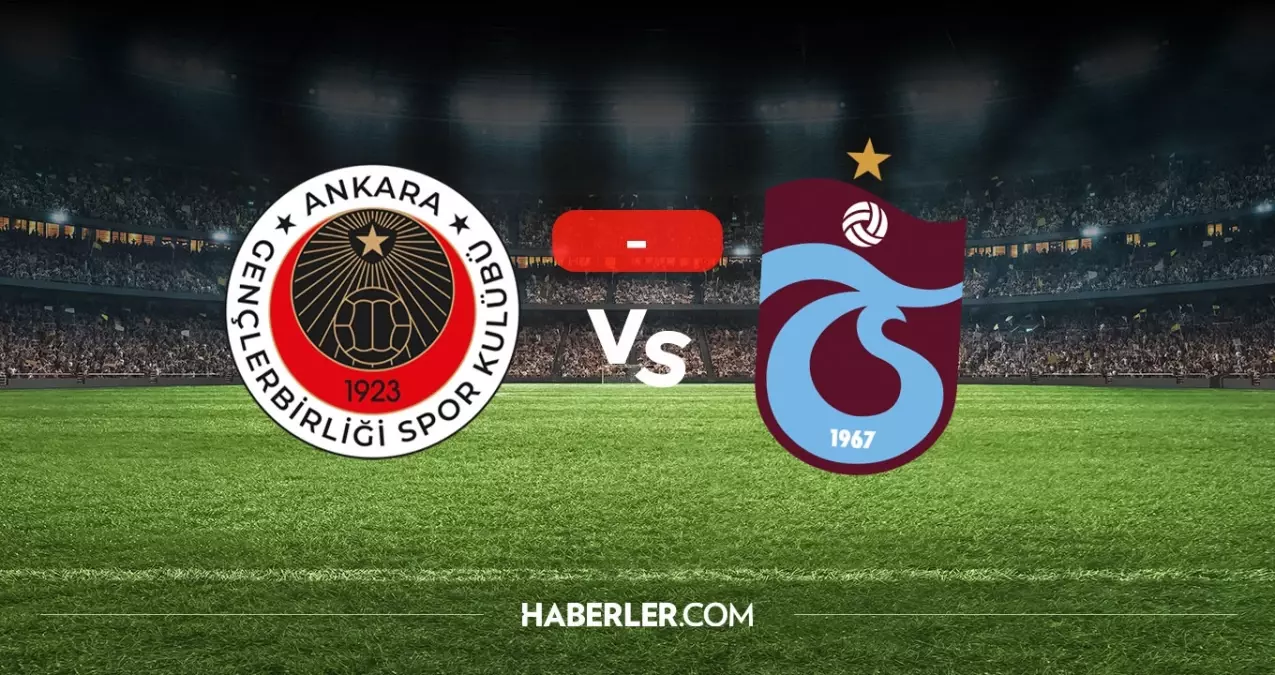 Gençlerbirliği Trabzonspor maçı kaç kaç? MAÇ SONUCU! Gençlerbirliği Trabzonspor golleri kim attı, canlı maç anlatımı!