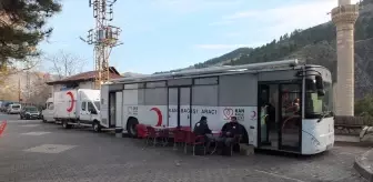 Keban'da kan bağışı kampanyası
