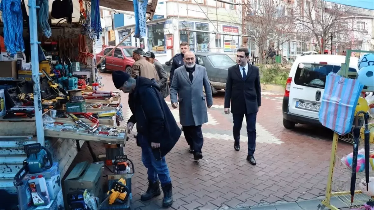 Küre ilçesinde Kaymakam Çakır ve Belediye Başkanı Turan esnafı ziyaret etti